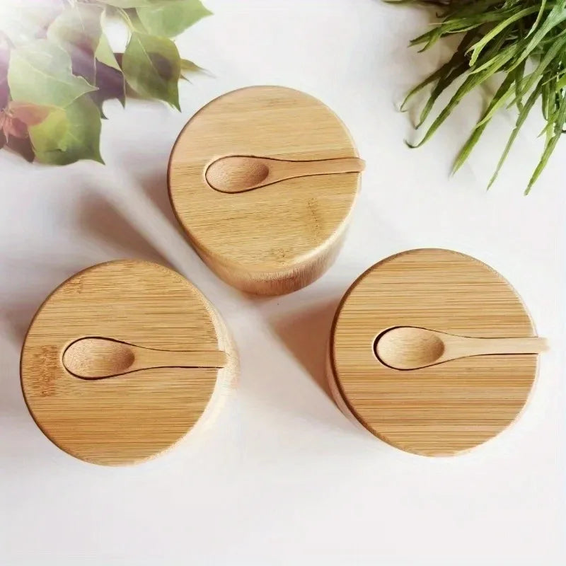 Seasoning Bamboo Jars